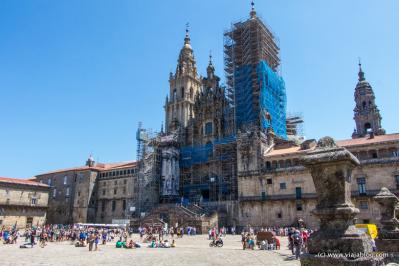 Día 3 del Camino de Santiago: de Caldas de Reis a Santiago de Compostela (y una sopresa)